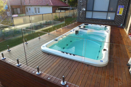 Плавательный спа бассейн Vortex Spas Hydrozone Exterme